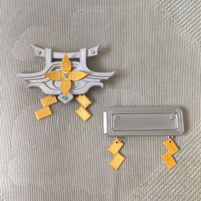 3D Printing Games Free - 星美みやびコスプレ帽子ヘアピン小道具ゲームゼンレスゾーンゼロハロウィンクリスマスコスチュームアクセサリー