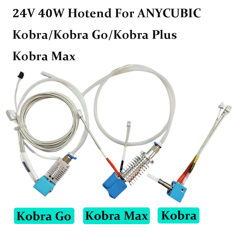 3D Printer Hotend Kit - 24V 40 ワット Kobra Hotend プリントヘッド