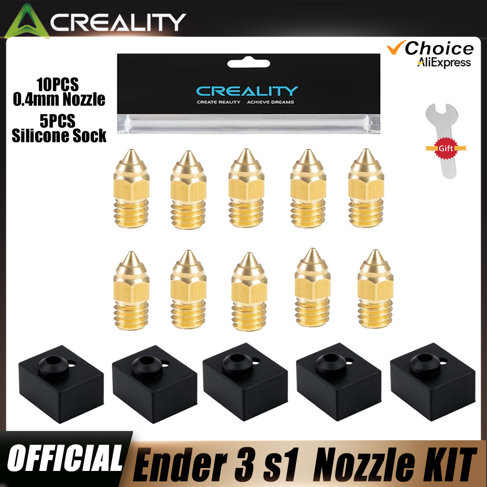 3D Printer Nozzle Brass - Creality 5 個 Ender 3 S1/Ender