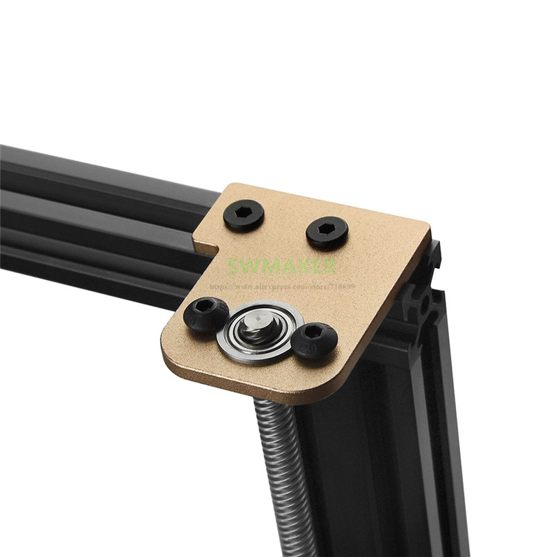 Z Axis Stabilizer 3D - ゴールドtevoトルネードタランチュラプロデュアルz軸アップグレードz軸creality用エンダー3 3Dプリンタ部品