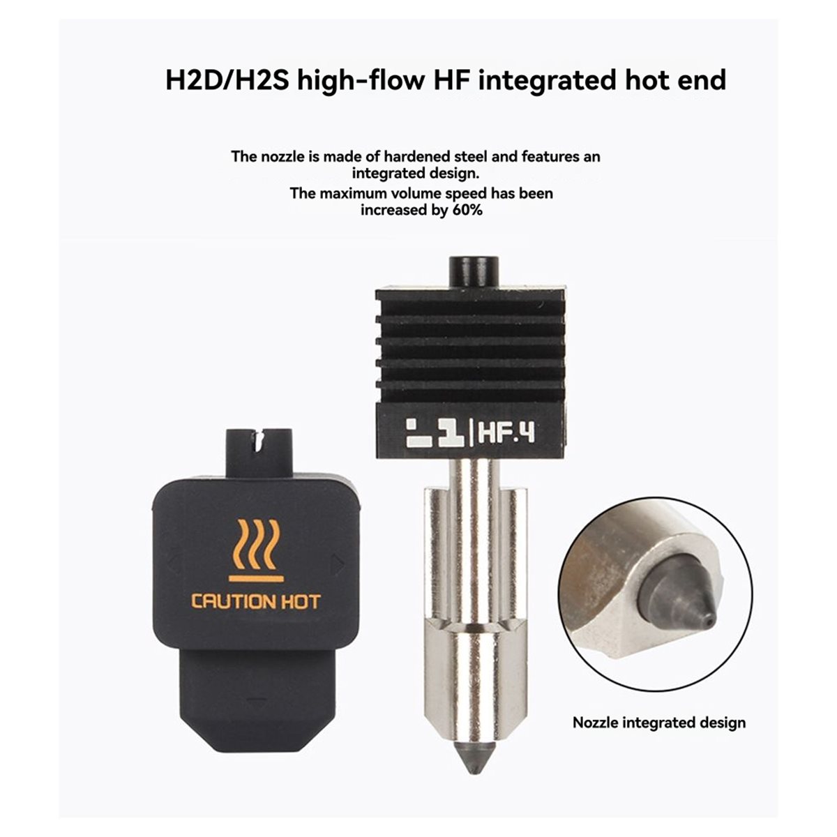 3D Printer Hotend Kit - A64I H2D H2S ホットエンドキット A1 A1mini