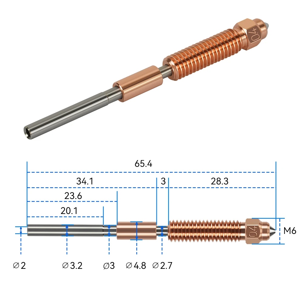 K1 Max クイックスワップノズル K1 SE ノズル K - 3D Printer Nozzle Brass のレビューと価格