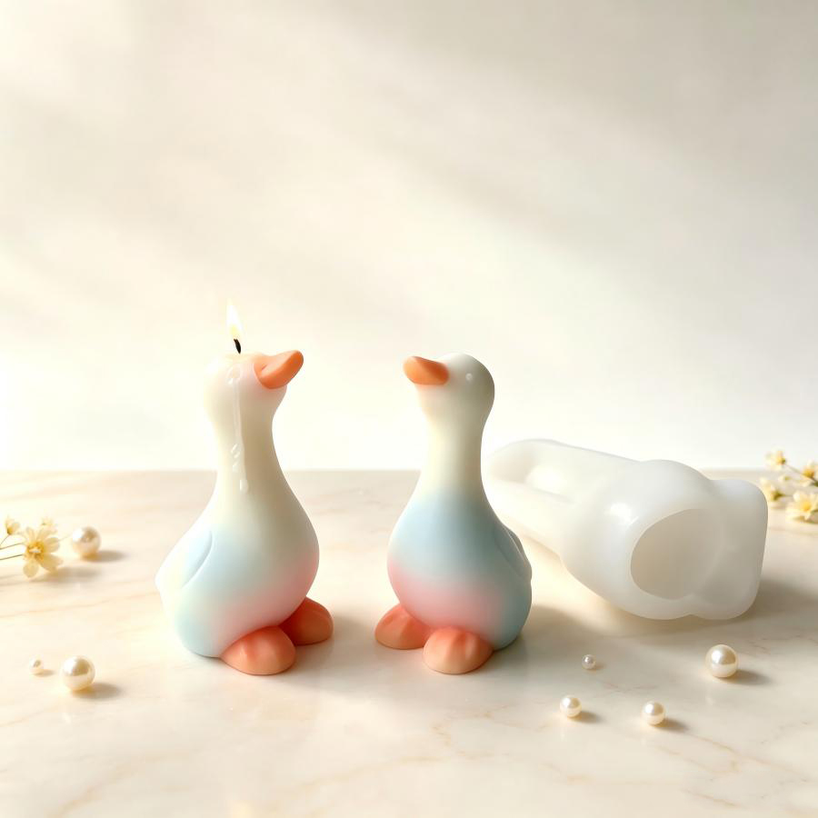 新しい3Dアヒル型シリコンモールド、DIY手作りアヒル型アロ - 3D Printing Concrete のレビューと価格