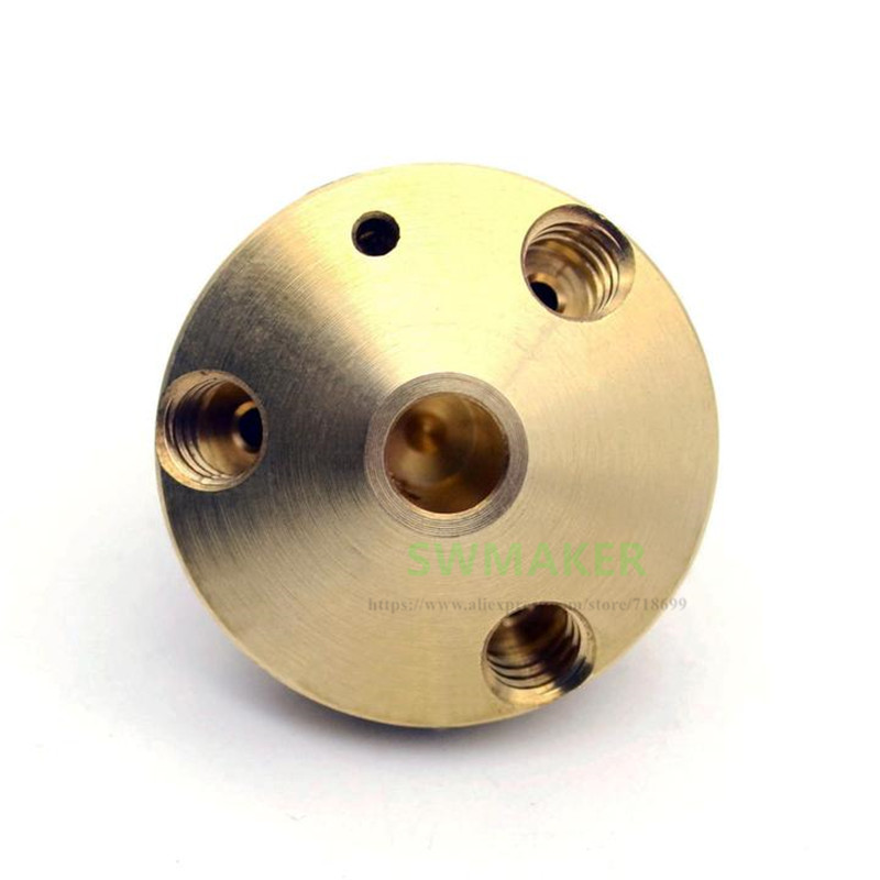 3Dプリンター部品reprapトリプルマルチカラー真鍮ノズル - 3D Printer Nozzle Brass のレビューと価格