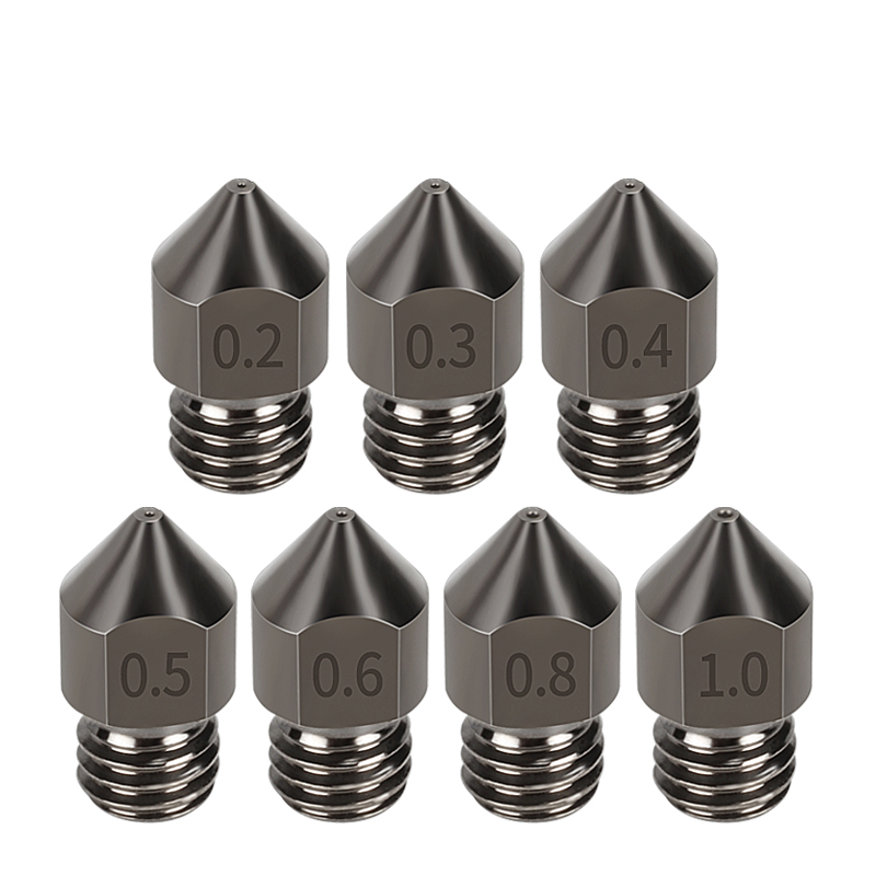 超硬化鋼ノズル MK8 5 ピース/ロットハード Repra - 3D Printer Hotend Kit のレビューと価格