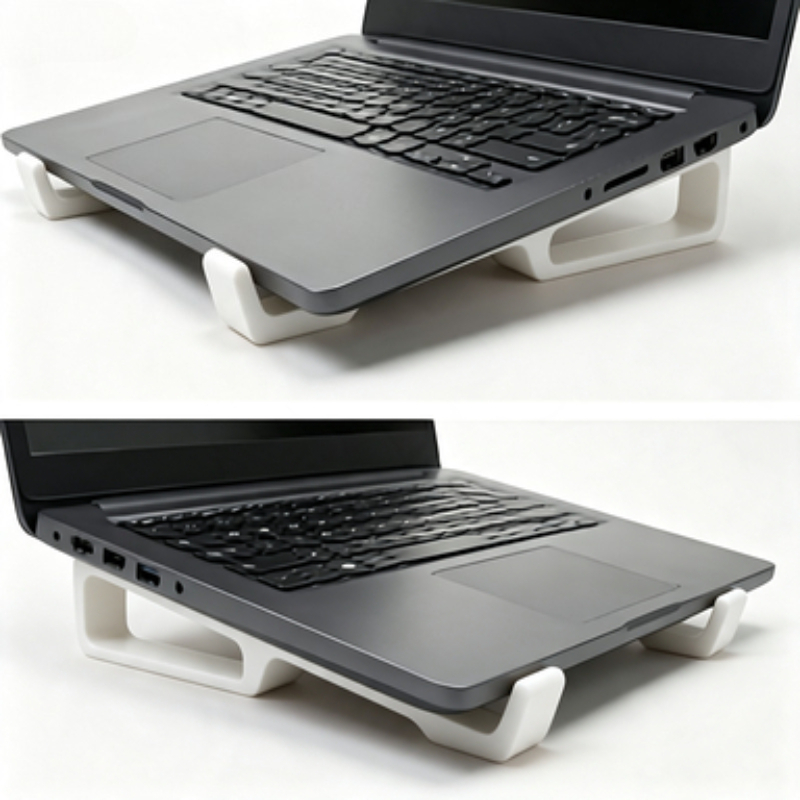 人間工学に基づいた3Dプリント製ノートパソコンスタンド、携帯 - 3D Printing Laptop Stand のレビューと価格