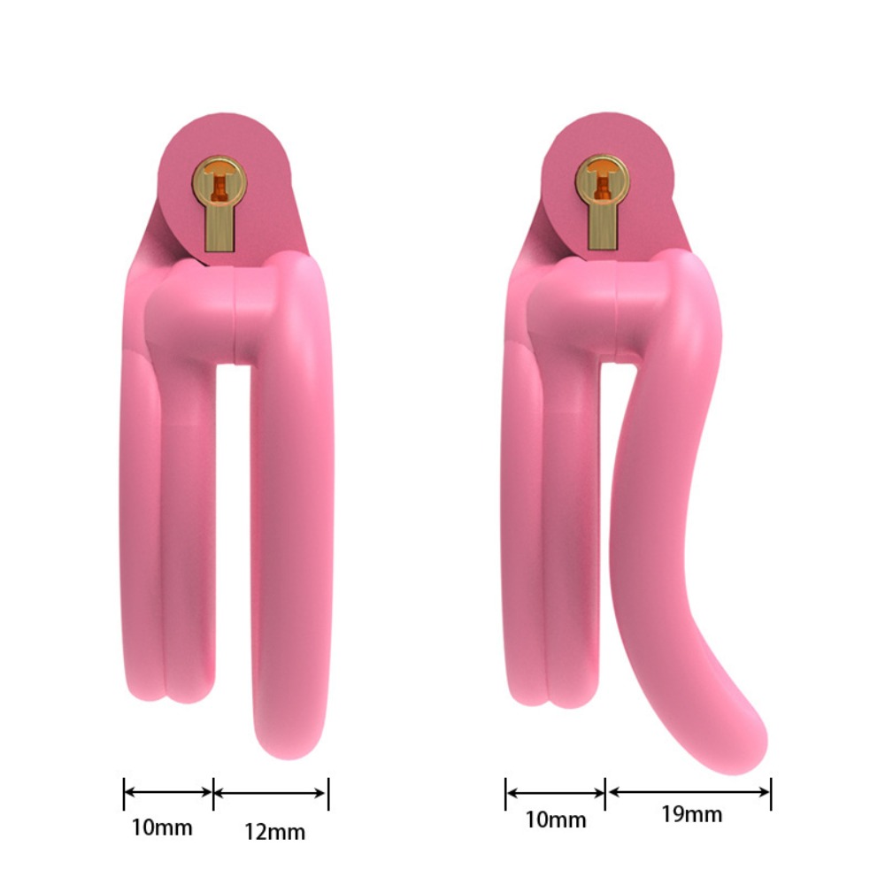 新型3Dプリント製貞操帯 男性用フラットコックケージ アーク - 3D Printing Toys のレビューと価格