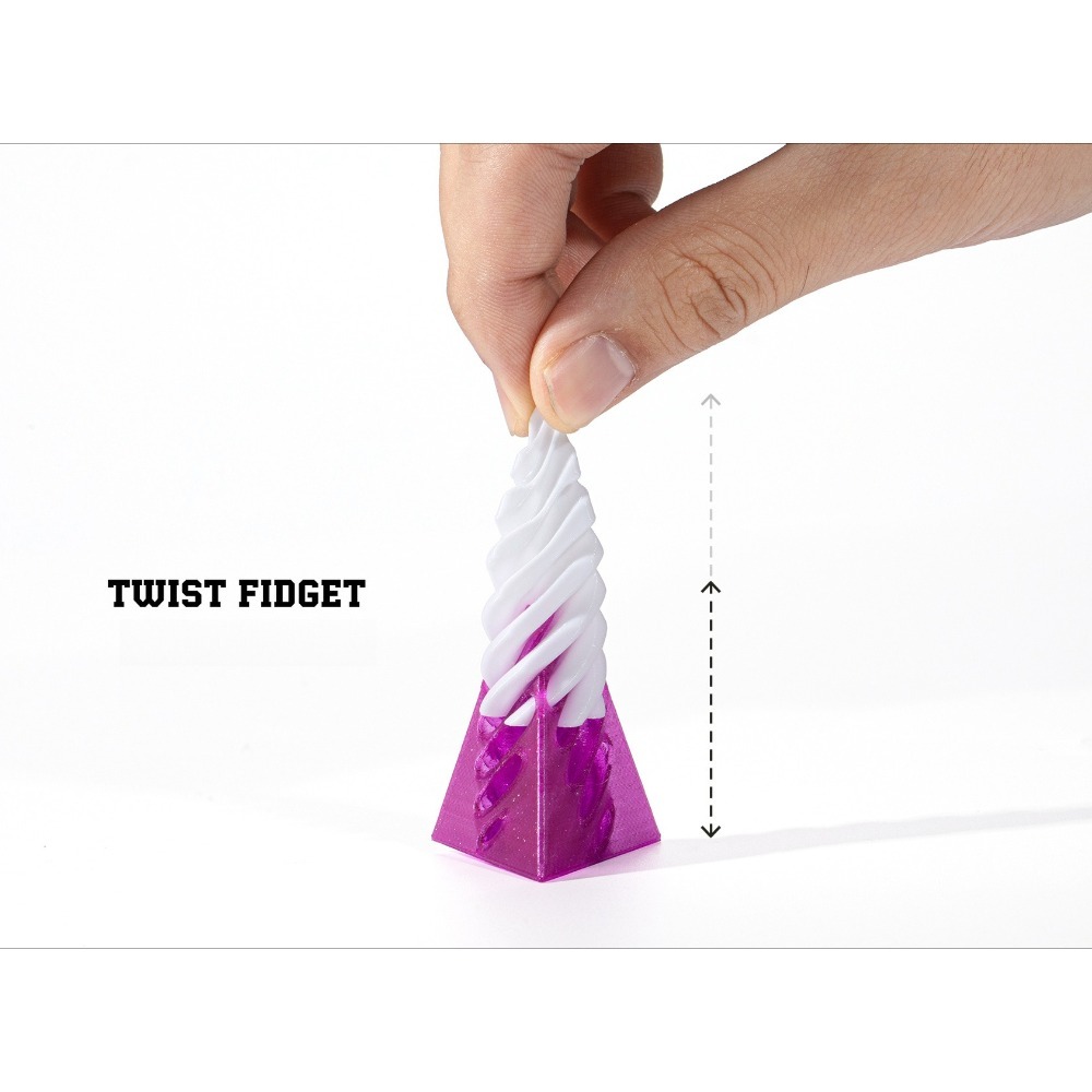3D プリントヘリックススクリュー回転おもちゃストレス軽減ツ - 3D Printing Apps のレビューと価格