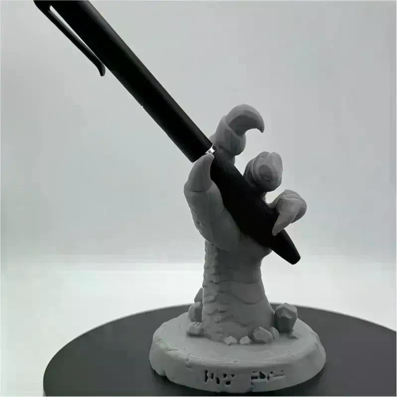 クリエイティブなドラゴンクロー3Dプリントペンホルダー、オフ - 3D Printing Office Setup のレビューと価格