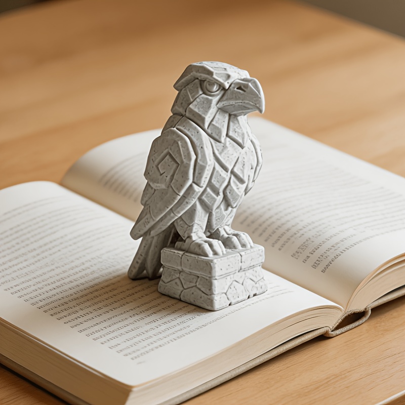 ヴィンテージ風石造りの鷲の像 3Dプリントブロック彫刻の鷹の - 3D Printing Eagle のレビューと価格