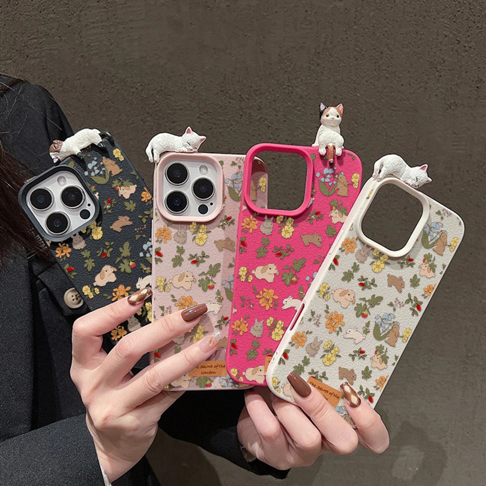 3Dキュートな猫、犬、ウサギ柄のスマホケース Xiaomi  - 3D Printing Case のレビューと価格