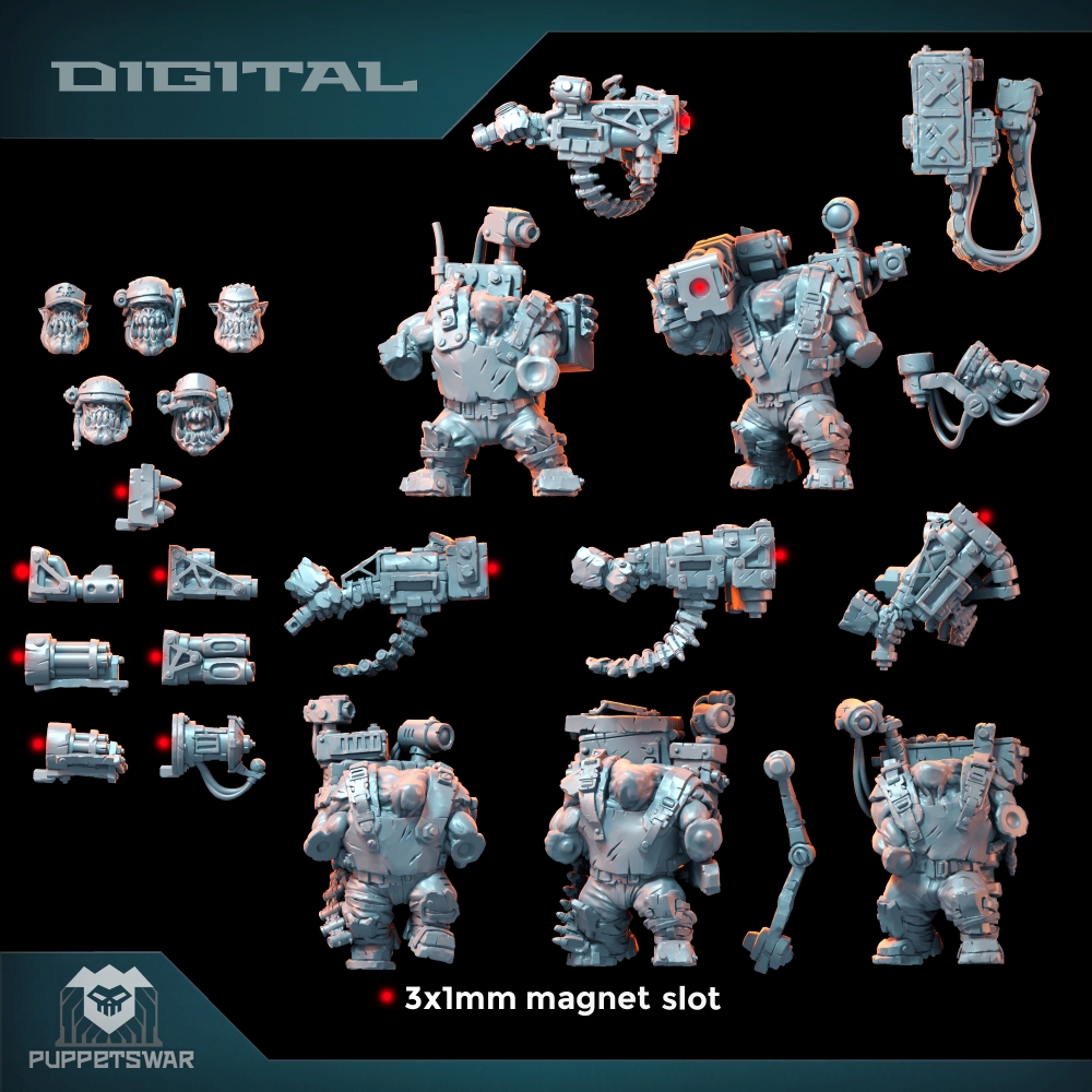 Orc Ultimate Badasses Squad、グリ - 3D Printing Apps のレビューと価格