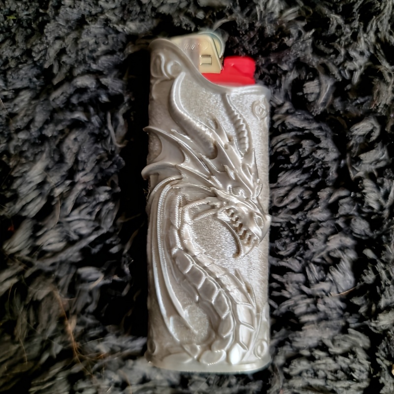 ゴシックエンボスドラゴンライターケース 3D プリントレリー - 3D Printing Case のレビューと価格