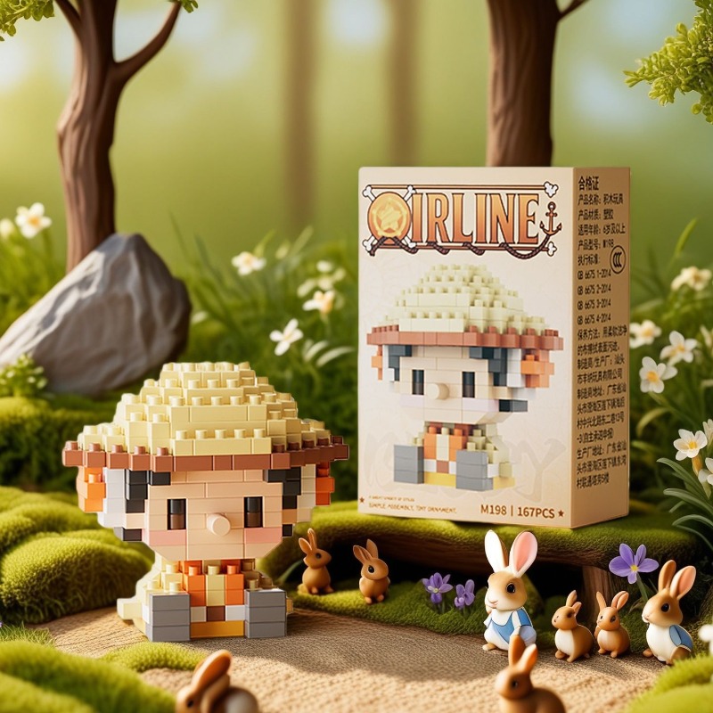 ワンピース　サンゴッド　ニカ・ルフィ　マイクロアクションブロ - 3D Printing Toys のレビューと価格