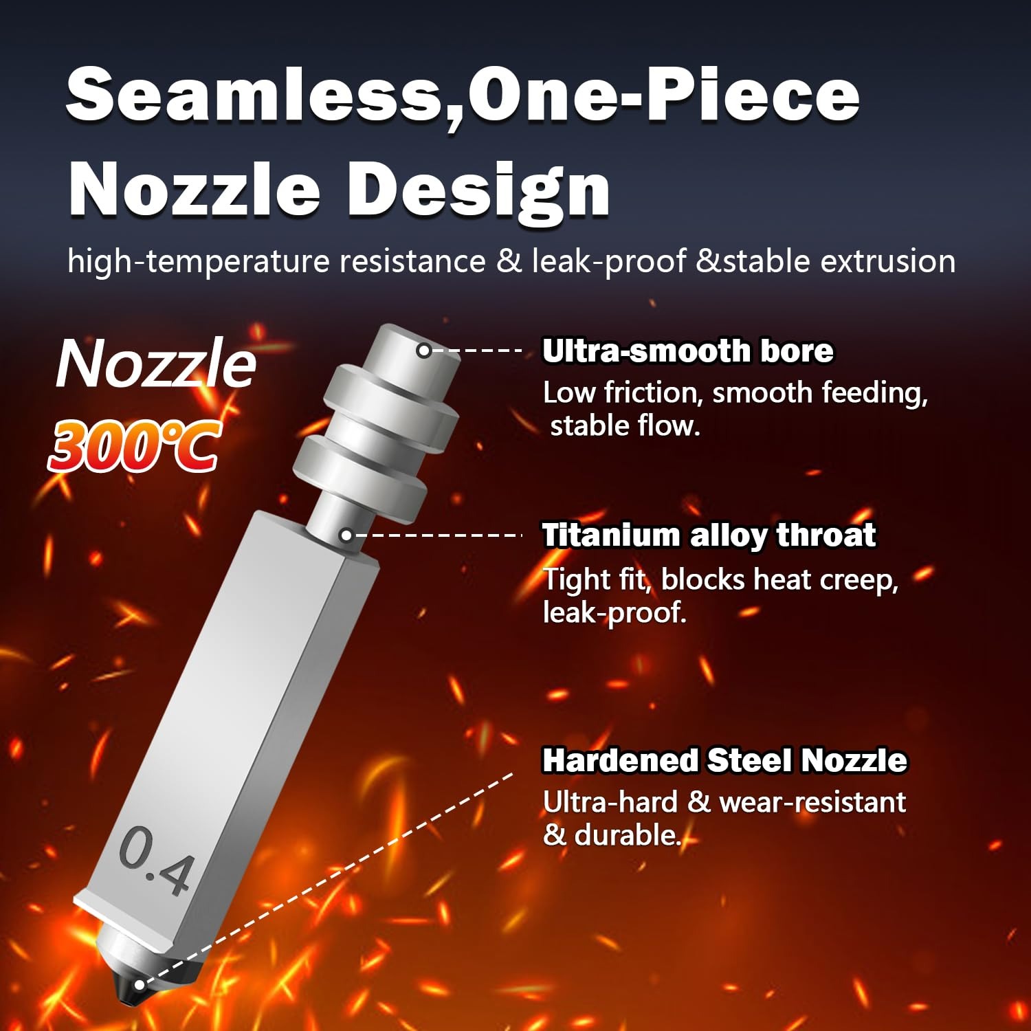 Anycubic Kobra X/Kobra 4用バイメタル - 3D Printer Hotend Kit のレビューと価格