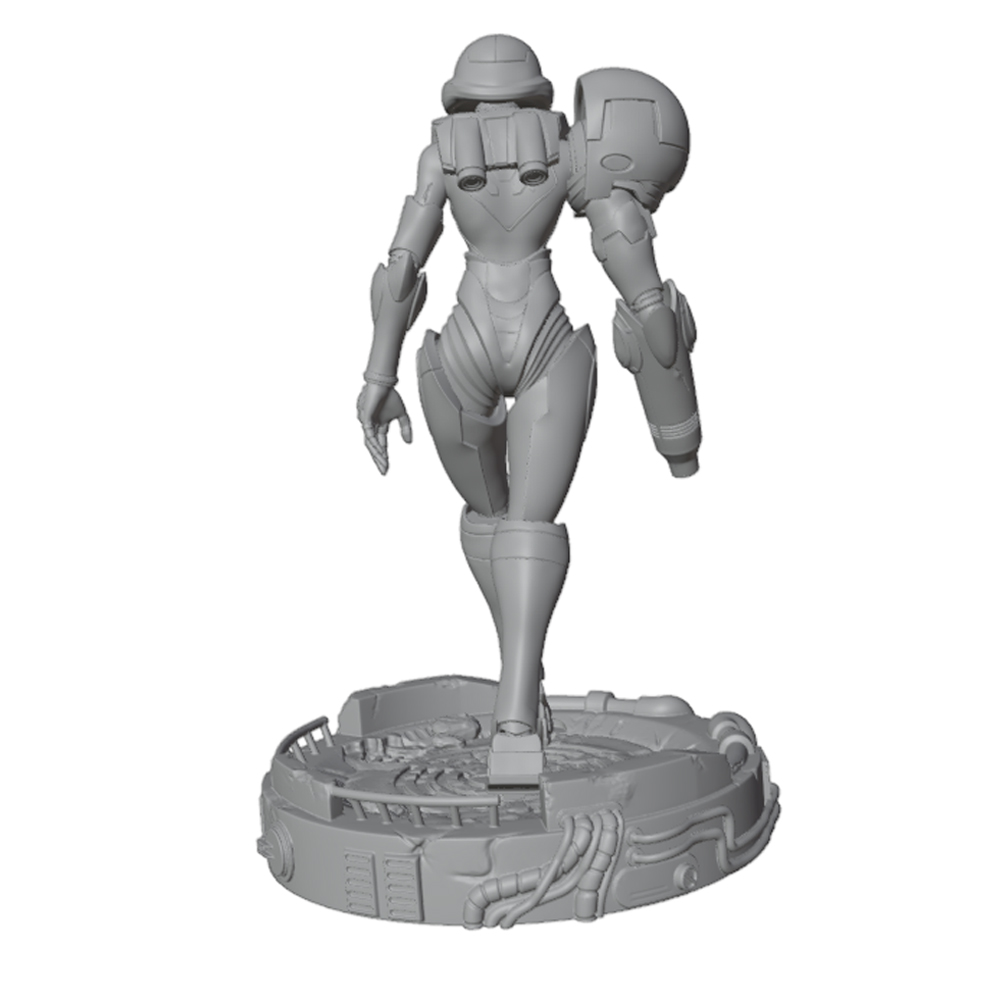 1/24 Sci-fi パワードアーマー戦士、女性戦士レジン - 3D Printing Apps のレビューと価格