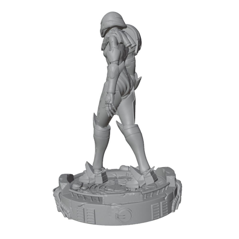 1/24 Sci-fi パワードアーマー戦士、女性戦士レジン - 3D Printing Apps のレビューと価格