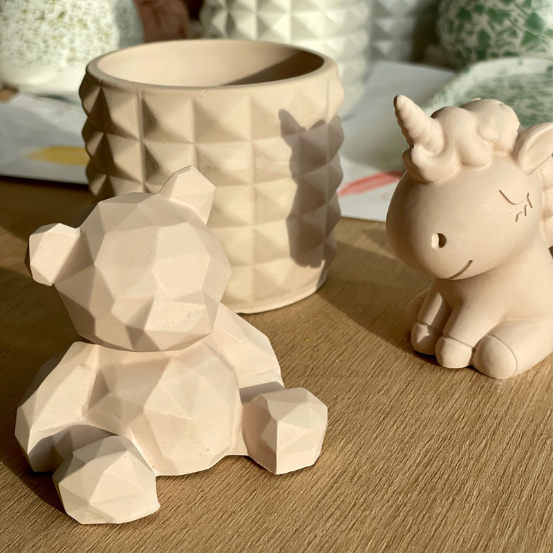 動物の形をした3Dステレオシリコンモールド,石膏石鹸キャンド - 3D Printing Concrete のレビューと価格