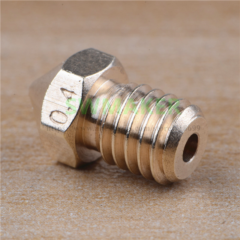 3Dプリンター用の拡張真ちゅう製ノズル,1.75/3mm,1 - 3D Printer Nozzle Brass のレビューと価格