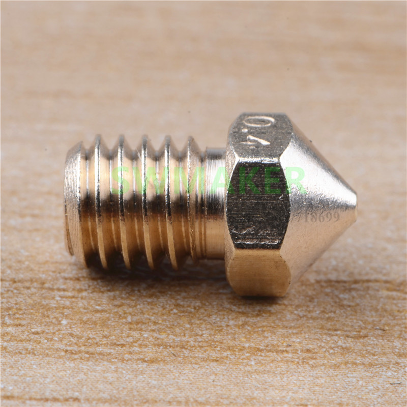 3Dプリンター用の拡張真ちゅう製ノズル,1.75/3mm,1 - 3D Printer Nozzle Brass のレビューと価格