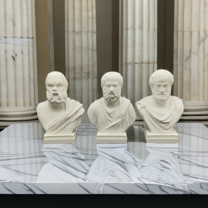 10/15/25cm ソクラテス プラトン アリストテレス  - 3D Printing Apps のレビューと価格