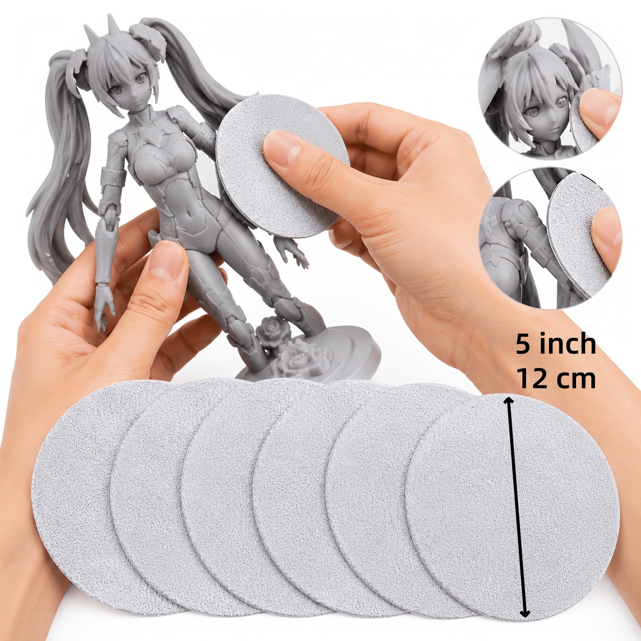 3Dプリント用レジン研磨パッド、PLA層線除去ツール、精密モ - 3D Printing Nerd のレビューと価格
