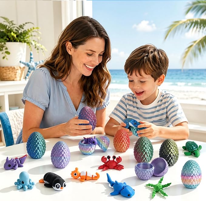 24個入り 3Dプリント サプライズエッグ ブラインドボック - 3D Printing Case のレビューと価格