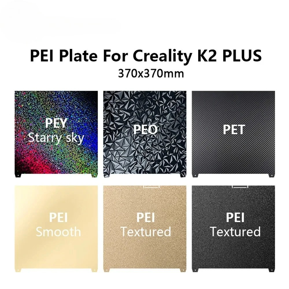 370x370mm ブラックフロストPEIビルドプレート 高 - Pei Sheet のレビューと価格