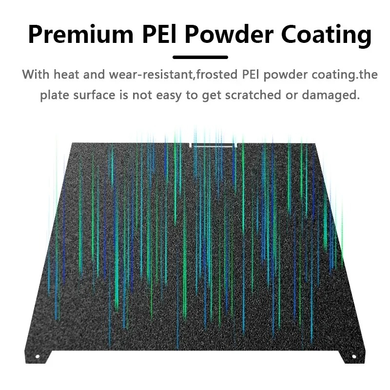 370x370mm ブラックフロストPEIビルドプレート 高 - Pei Sheet のレビューと価格